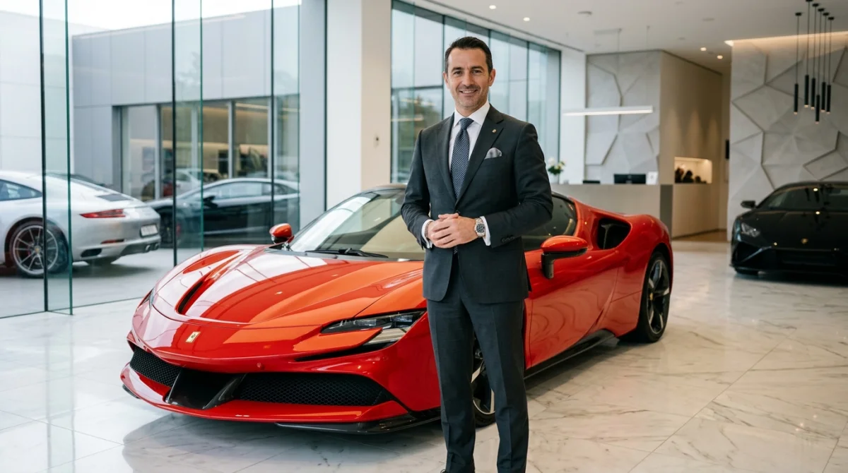 combien gagne un vendeur de voiture de luxe